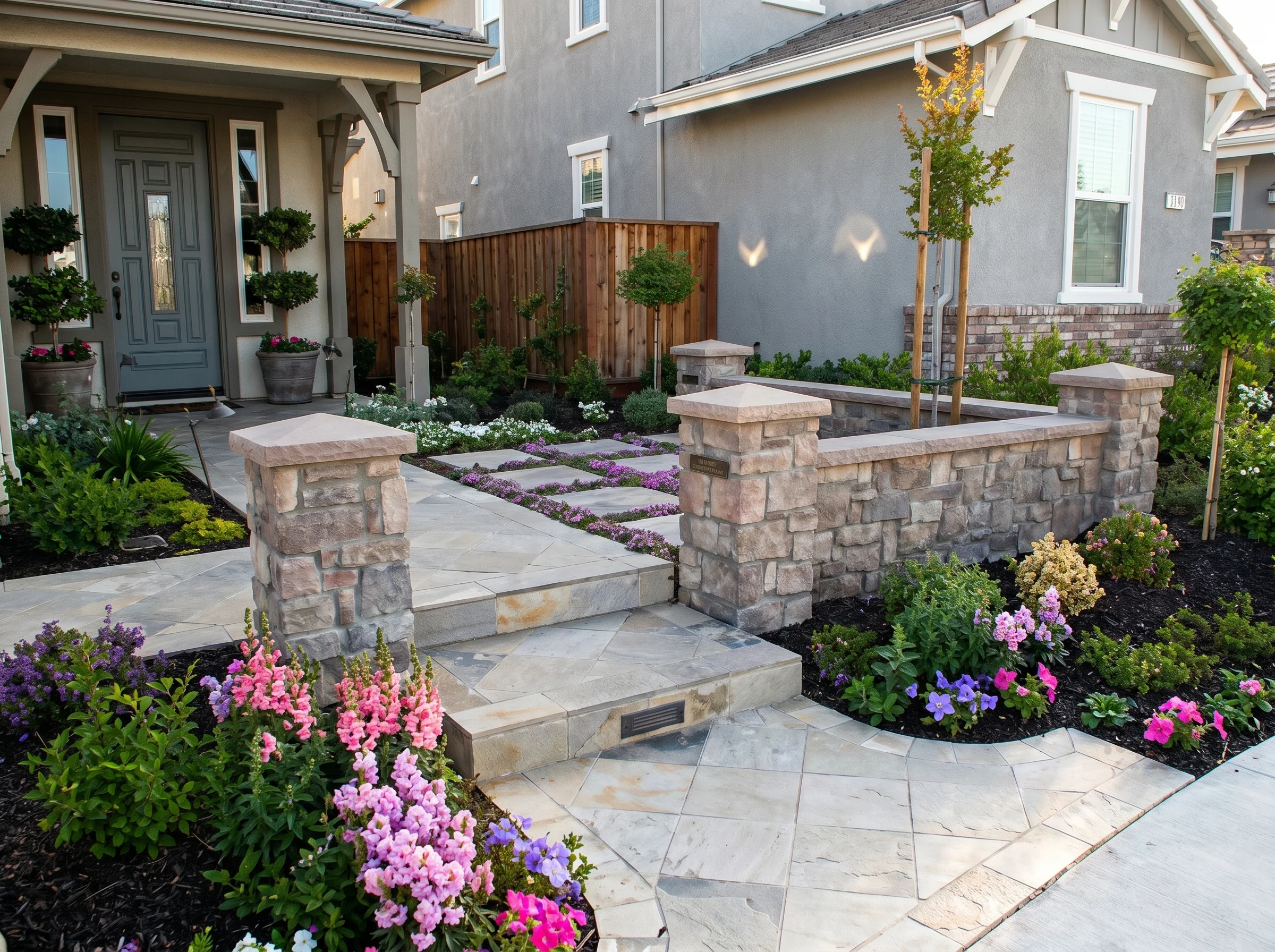 Front Porch & Entryway
