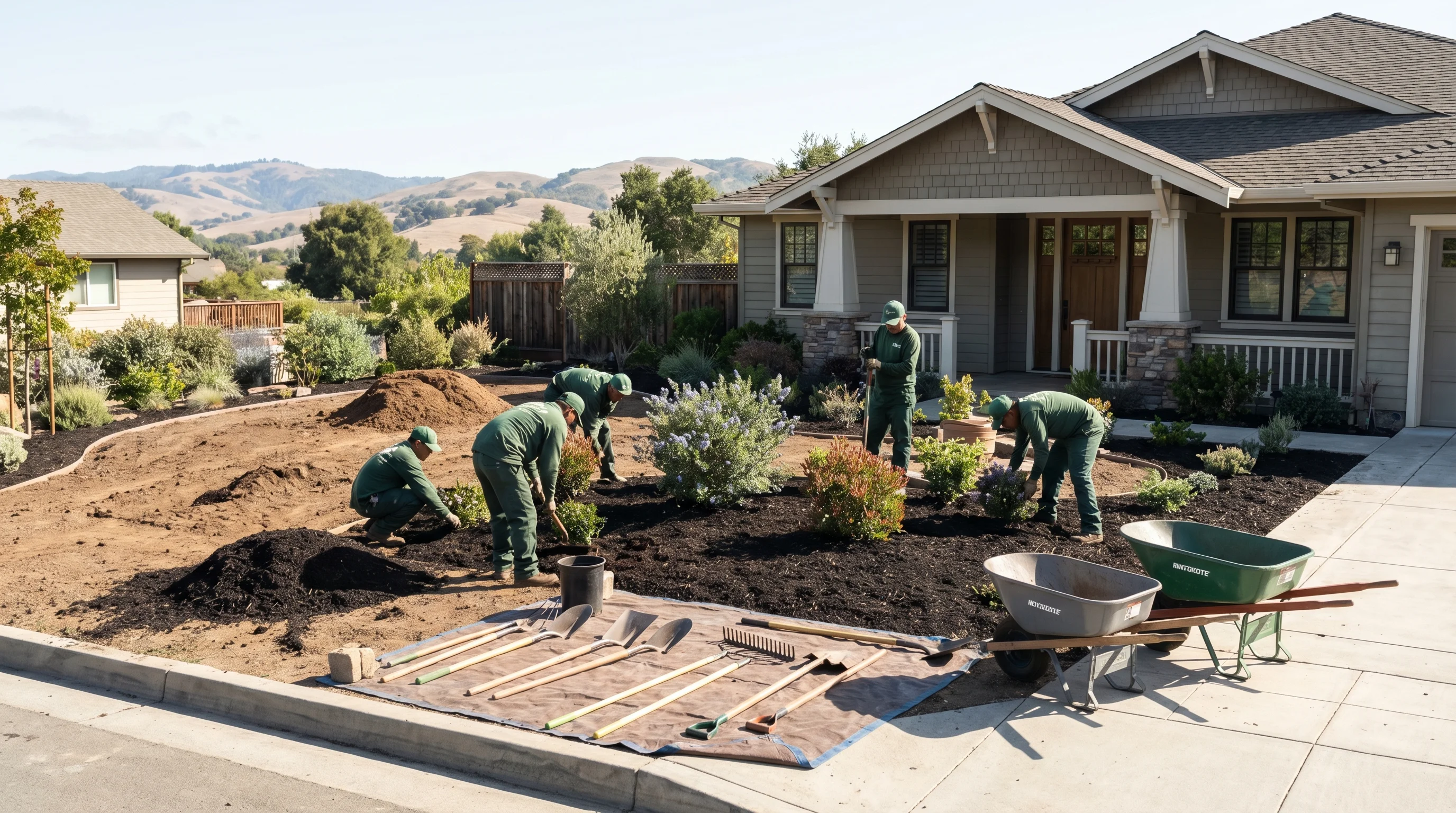 Full Landscape Design & Build